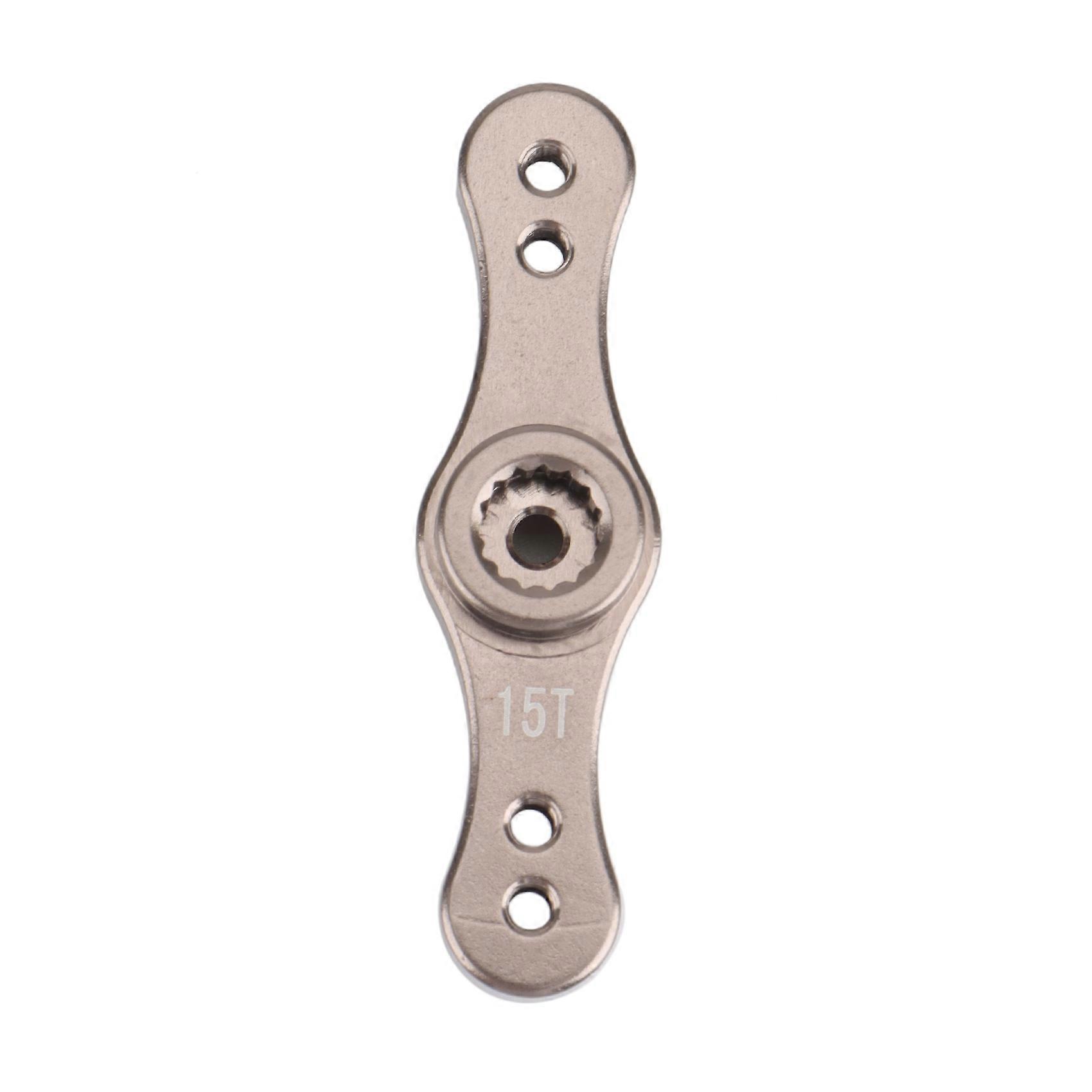 CNC Alloy Double Side with 15T 17T Servo Arm for 1/5 Scale Rovan Baja 5B 5T 5SC Symmetry Steering System