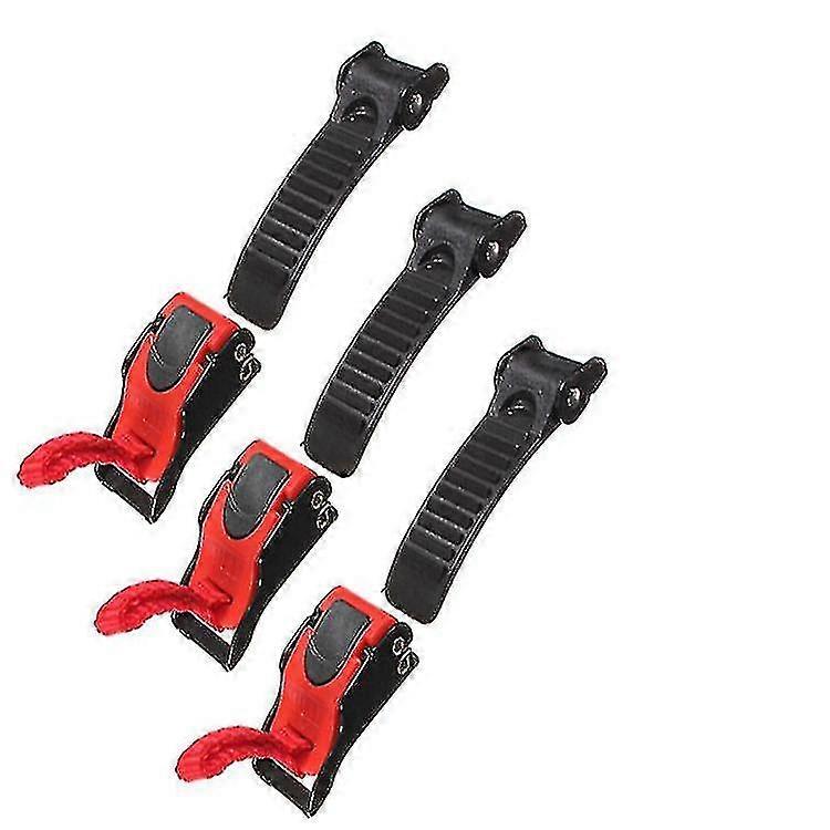 3 قطع خوذة مشبك ، 3x خوذة دراجة نارية سرعة كليب سريع الإفراج عن الذقن حزام زر سحب مشبك الدراجة- YuJia