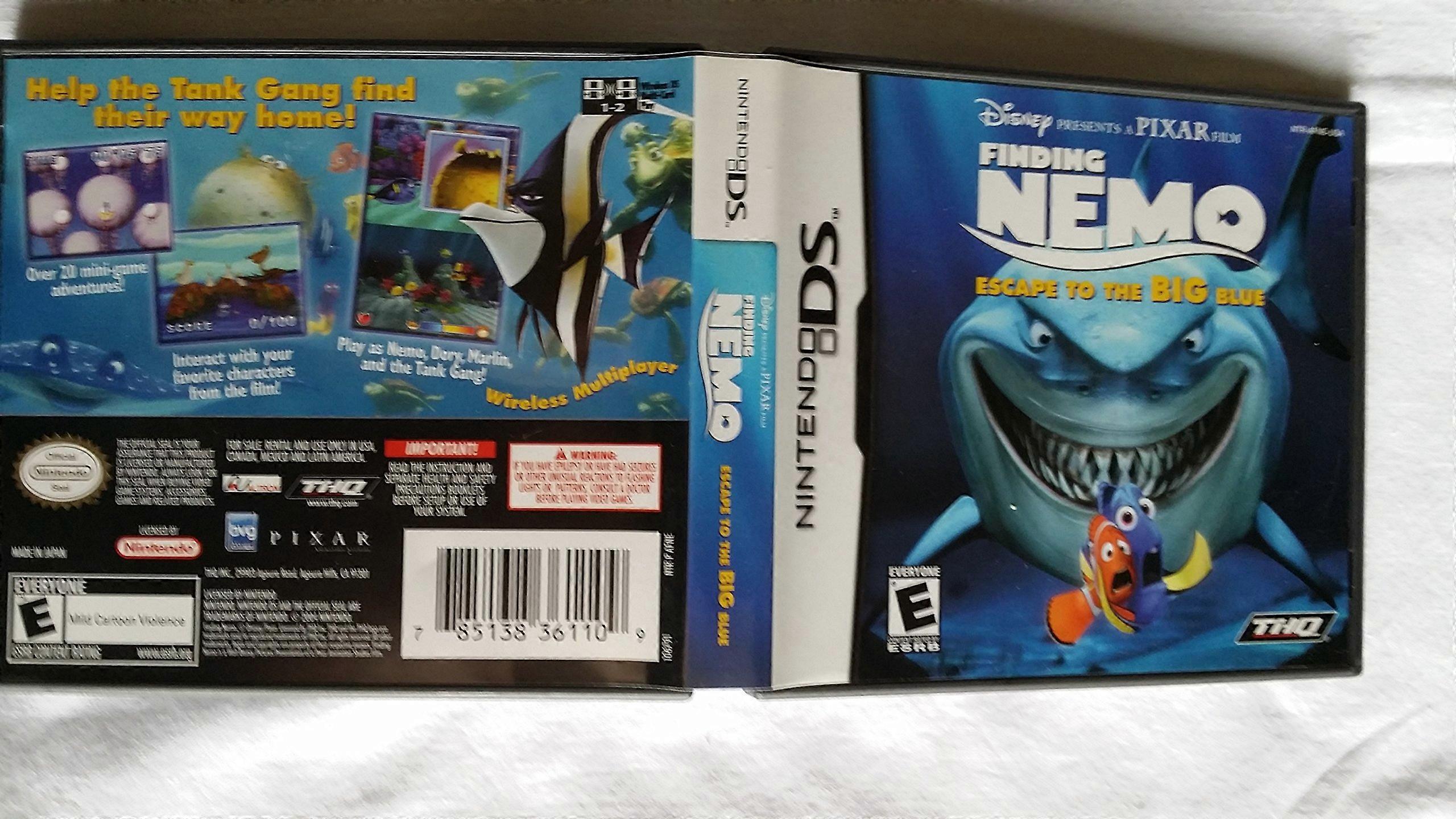 Finding Nemo  Game - Nintendo DS - PAL - New & Sealed