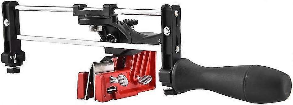 Chainsaw Chain Sharpener, Manual Chain Sharpener Guide Tool, Bar Mounted Filing Parts For Chainsaw