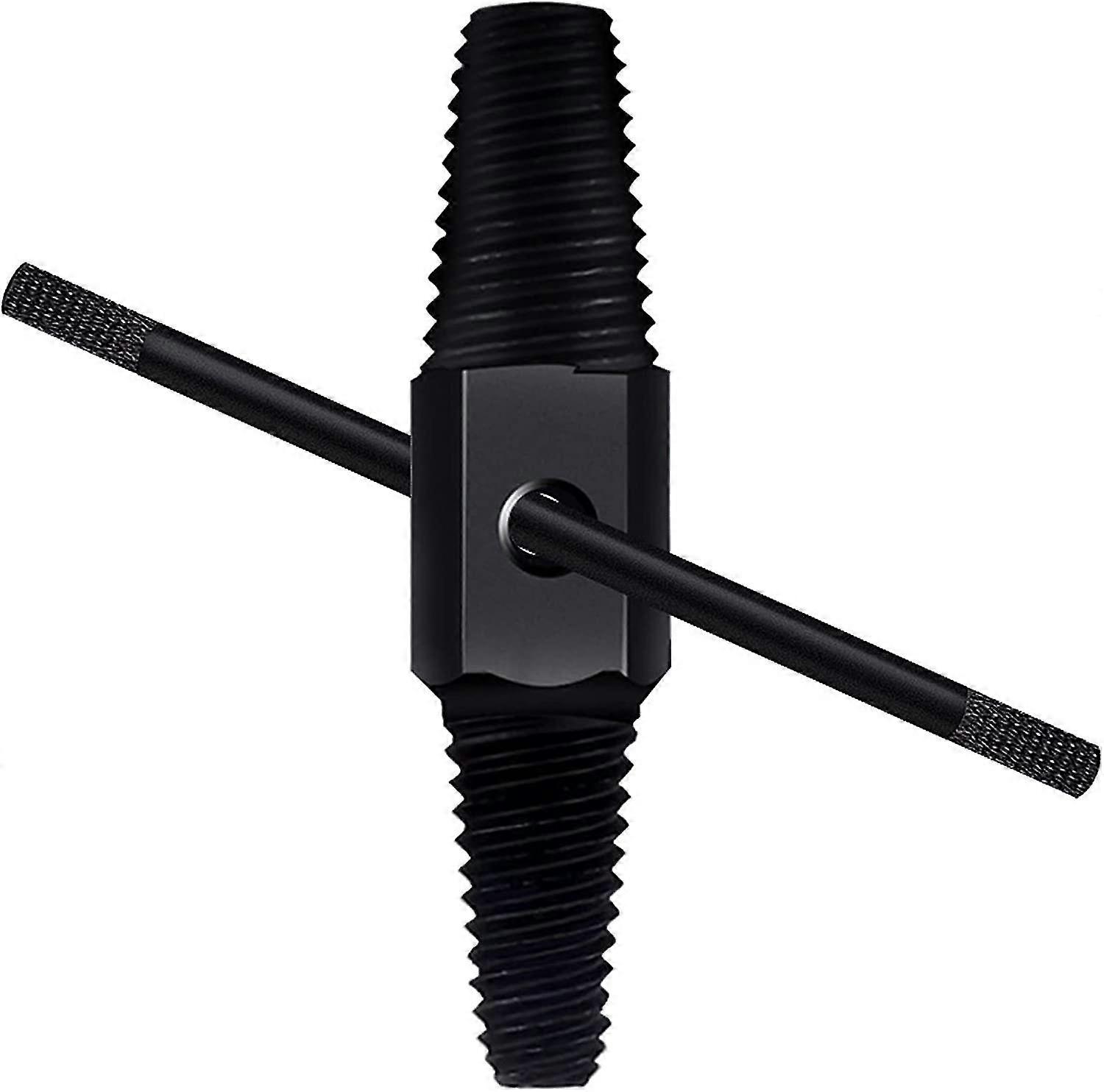 Water Pipe Puller Double Head Bolt Anti-slip Screw, Used For Removing Broken Threads In Aging Pipes And Broken Ends (black)