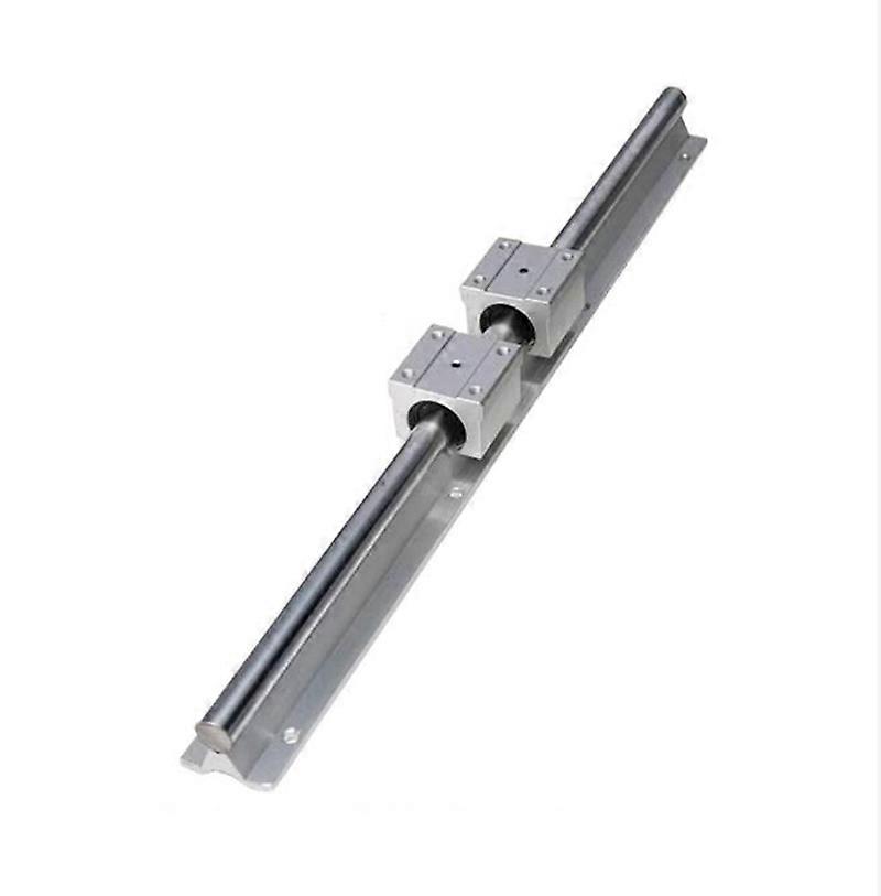 Linear Rails and Bearings,1Pcs Linear Guide Rail 500mm +2Pcs Linear Bearing 12mm Slide Blocks SBR12