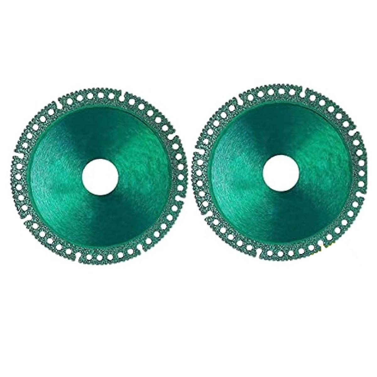 2PCS Disc for Angle Grinder,Composite Multifunctional Cutting Disc, 4Inch Glass Cutting Disc,for Ce
