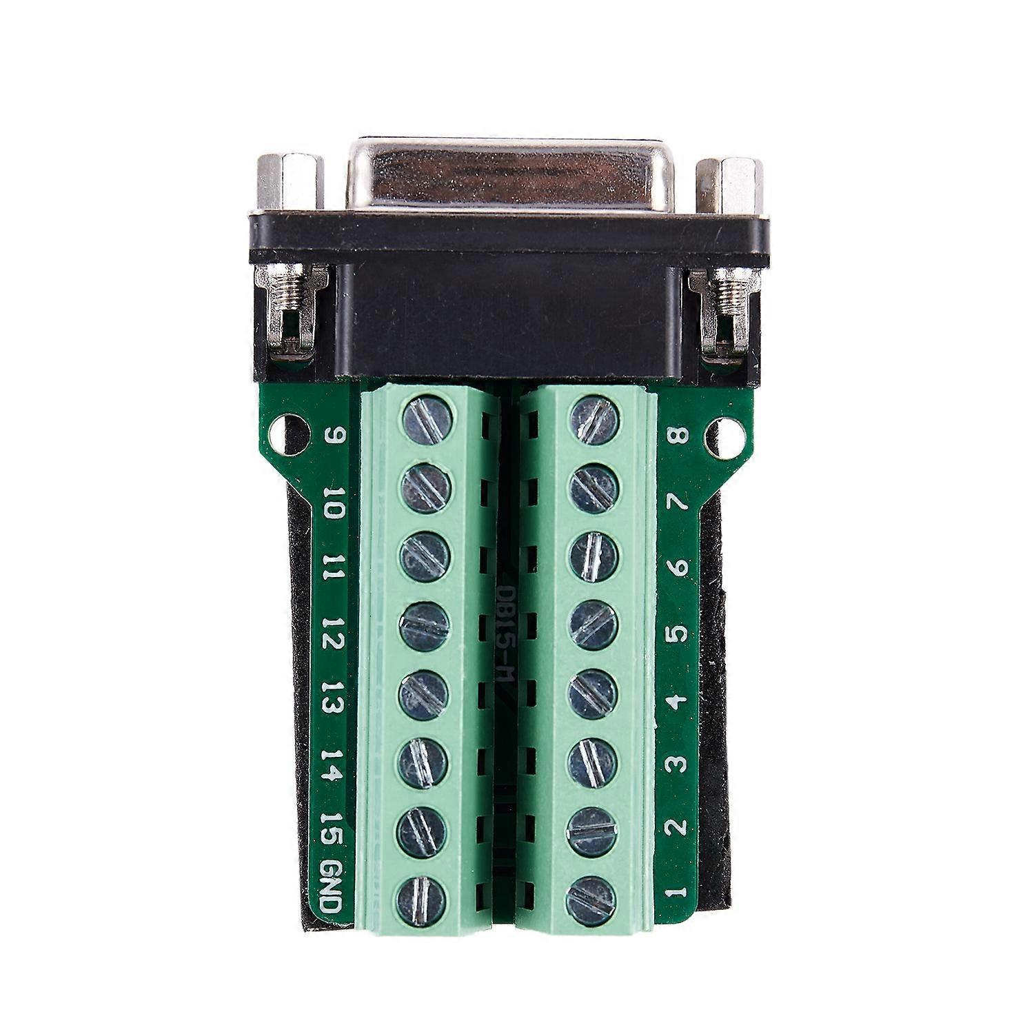 DB15 D-SUB VGA 15pin Female Adapter Terminal Breakout PCB Board