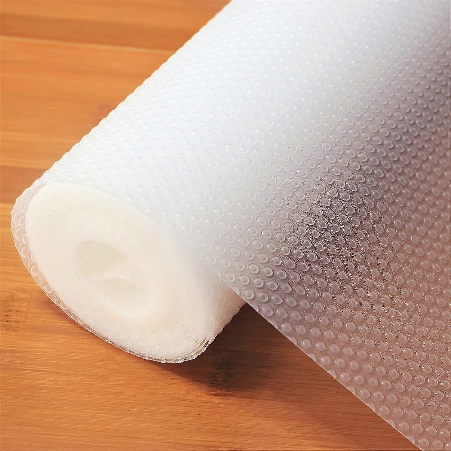 Drawer Liners Mat Reusable Non-Slip Transparent Waterproof EVA Shelf Liners Anti-Fouling Anti-Moisture Kitchen Cabinet Table Pad