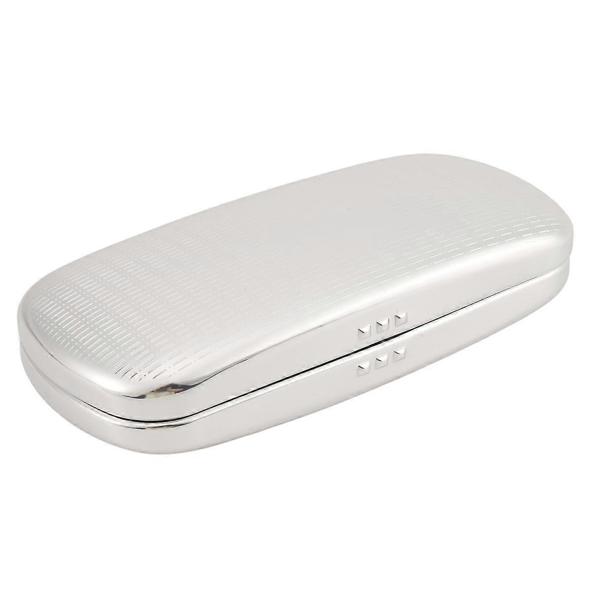 Glasses Case, Aluminum Eyeglasses Case Striped Spectacles Box