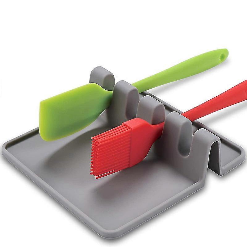 Spoon Holder,silicone Spoon Rest Kitchen,tea Teabag Dish,teaspoon Rest,silicone