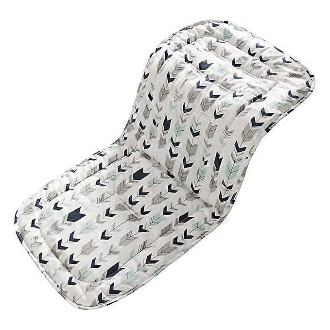 Stroller Seat Liner100% Cotton Stroller CushionUniversal Breathable and Soft Newborn Stroller pad, Toddler Seat Mat for Stroller, 34x78cm