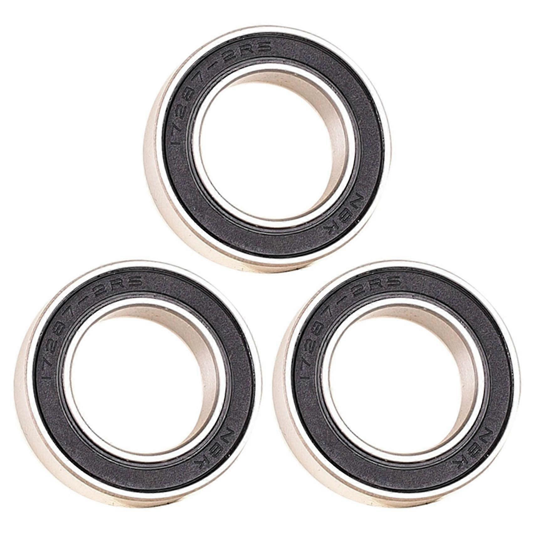 3x Bicycle Hub Bearing Palin Nbk 17287-2rs For Xm490 Xm460 Bm440 Hub