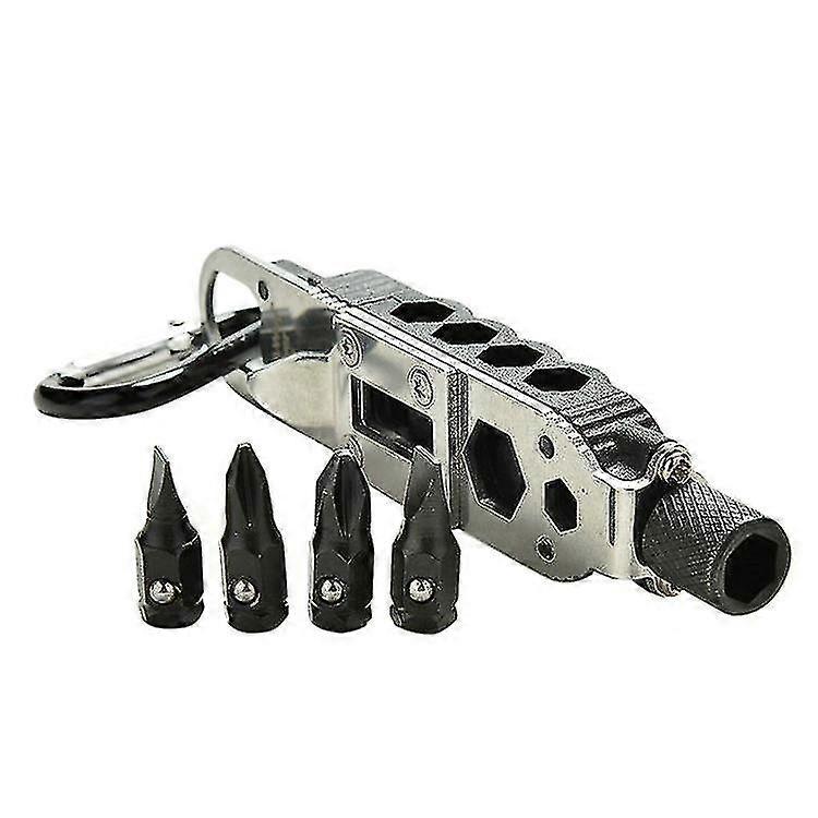 Multifunctional Screwdriver Portable Pocket Screwdriver Tool With Led Light