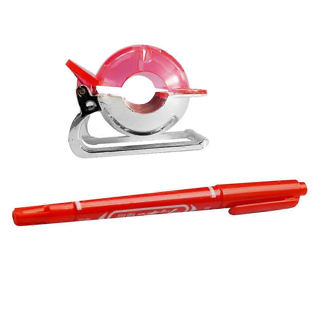 Golf Ball Liner Marker Line Drawing Alignment Tool Pink