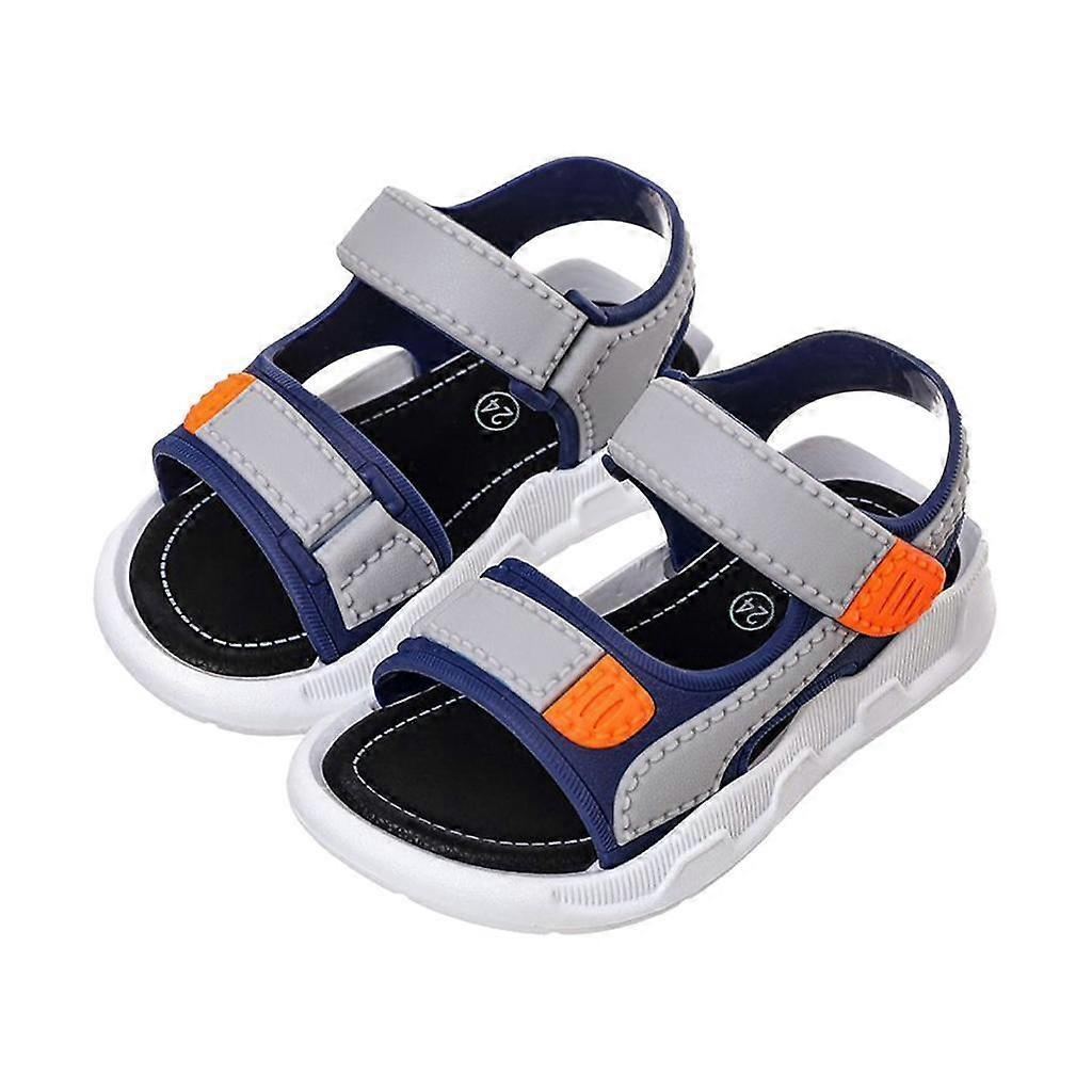 Sommarsandaler Lätta Mode Barnsandaler för Strand Utomhus Vandring 15,5CM