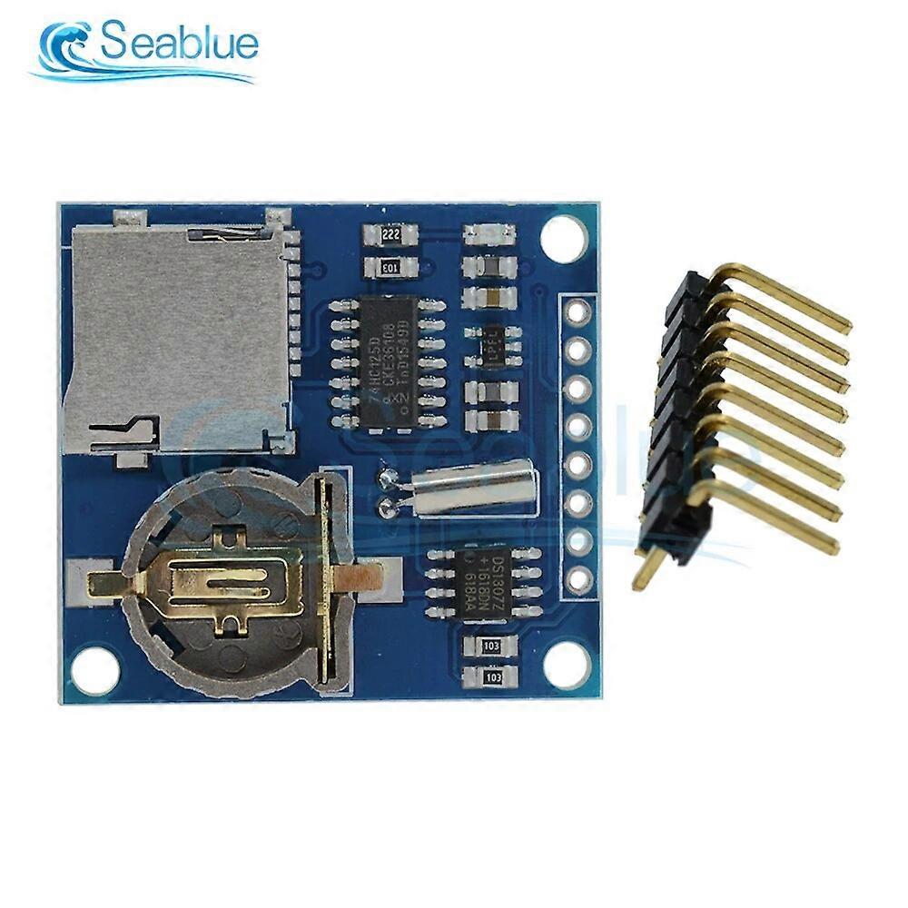 Mini module d’enregistrement de données Shield pour Arduino Raspberry Pi Enregistreur de journalisation Module Shield V1.0 SD Card