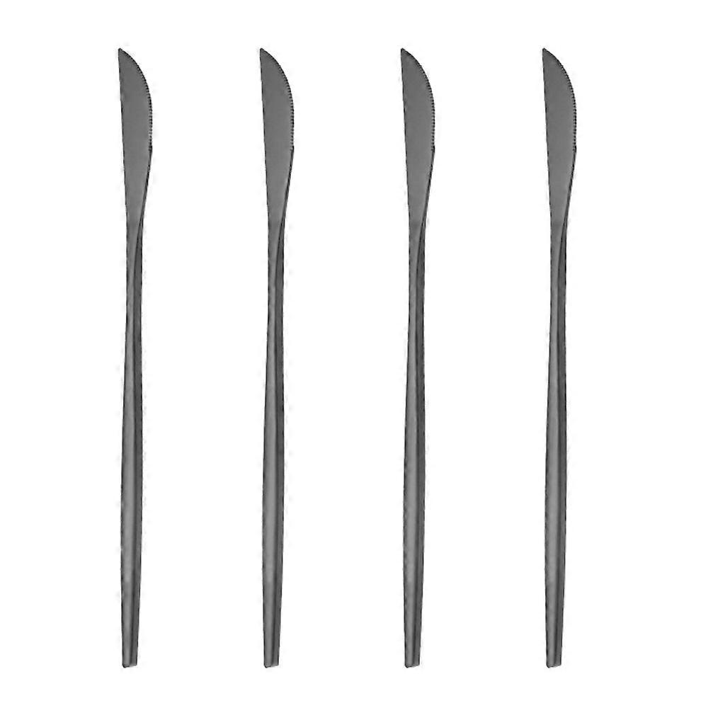 4 stk rustfritt stål Creative Western servise