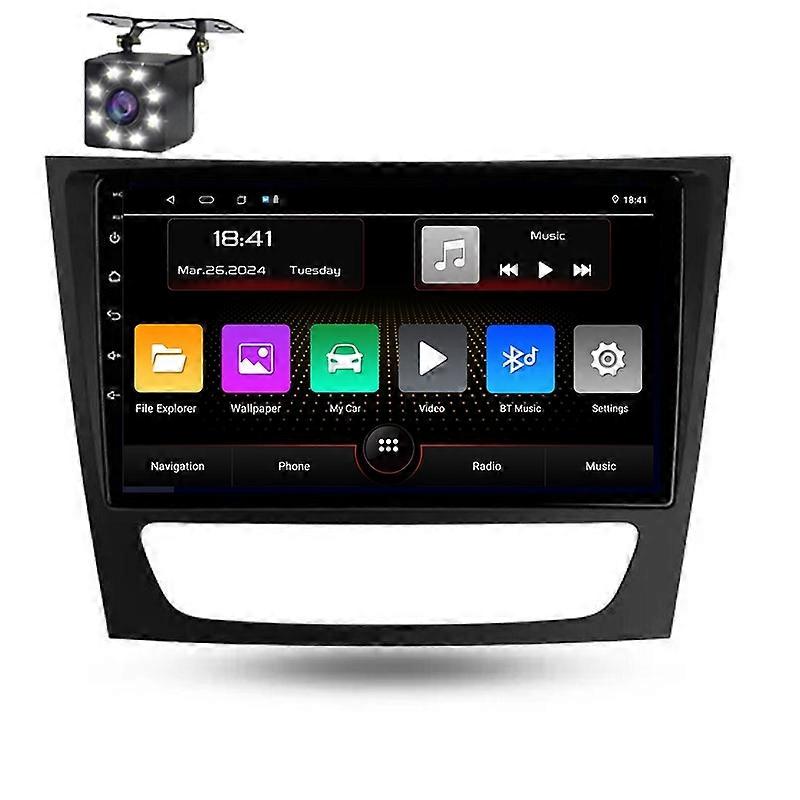 Car Radio For Benz E Class S211 W211 CLS C219 2002-2010 Multimedia Video Carplay Navigation GPS