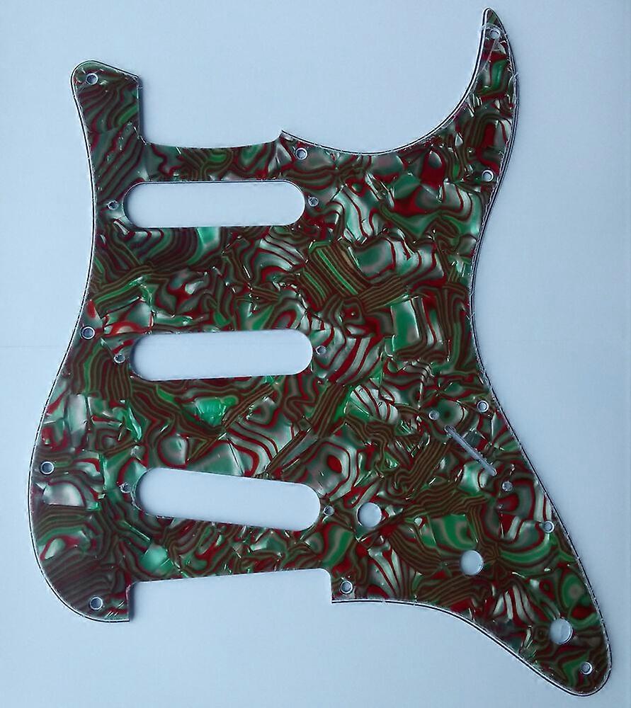 Guitar Pickguard Pick Guard Blank for Fender ST Strat Parts 3 Ply Breen Shell
