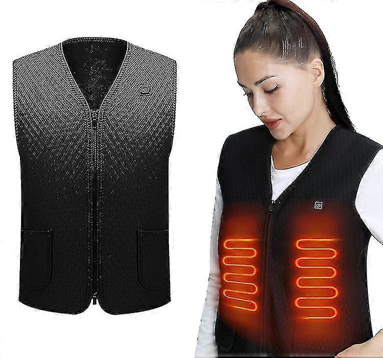 Electric Heating Vest Jacket Lightweight Usb Charging-shry