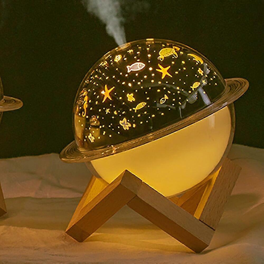 Planet Humidifier Household Aroma Diffuser Night Light Air Diffuser Mist Purifier Spray