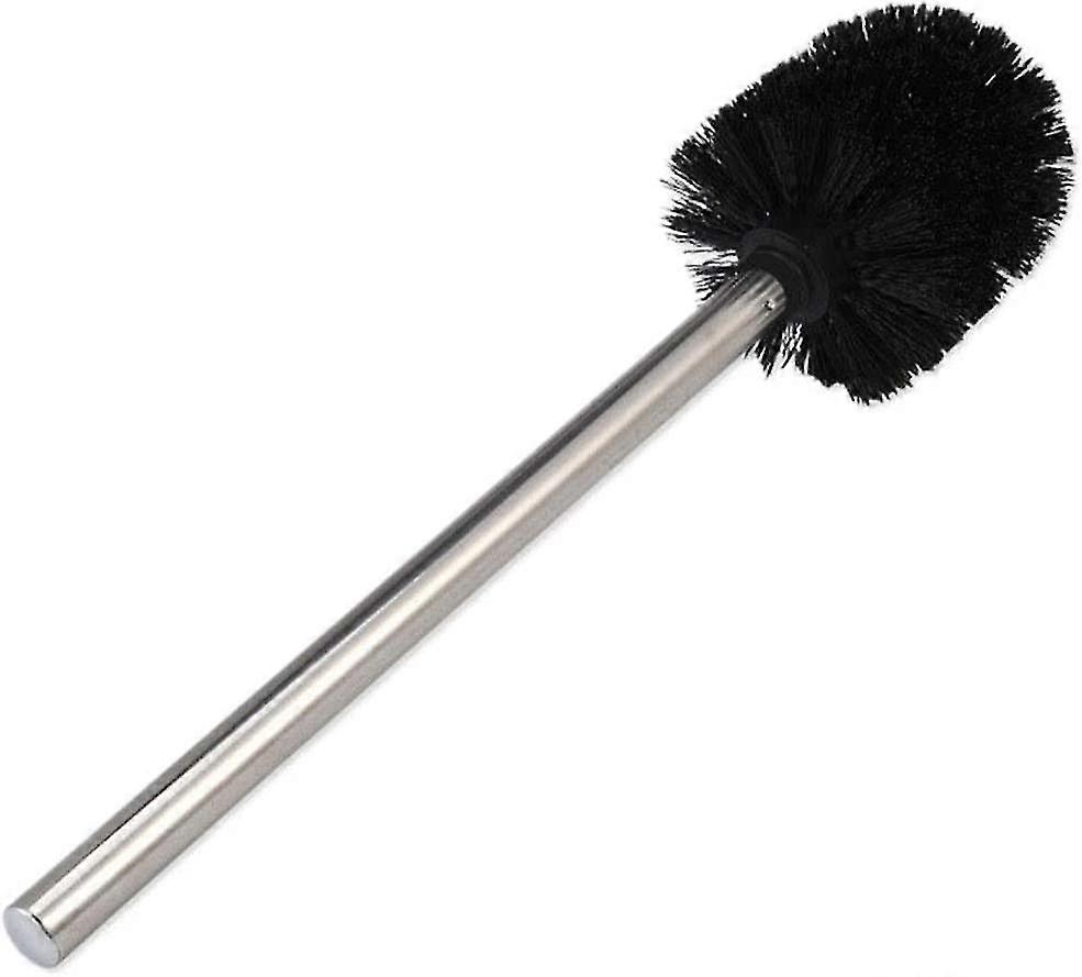 Kylpyhuoneen wc-harja kahvalla, musta