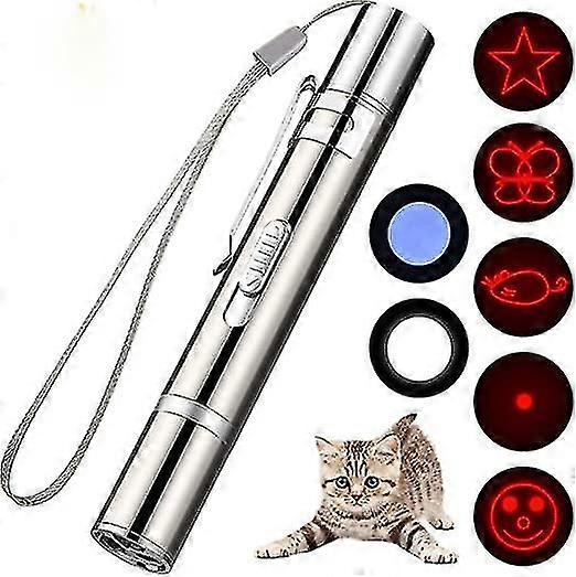 Cat Laser Toy, Cat Laser Pointer Rechargeable, Interactive Cat Toys For Indoor Cats, Laser Pointer For Cats