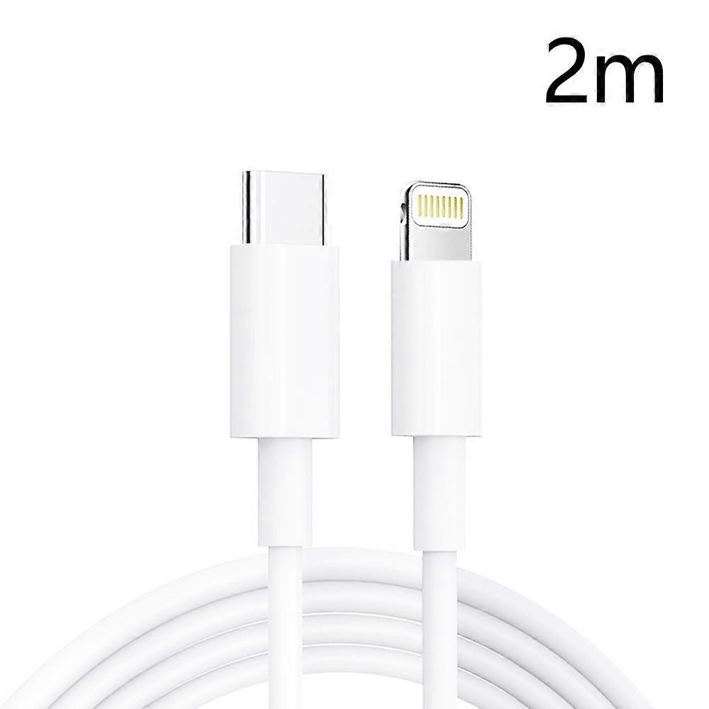 2m PD30W Type-C / USB-C to 8 Pin Fast Charging Data Cable