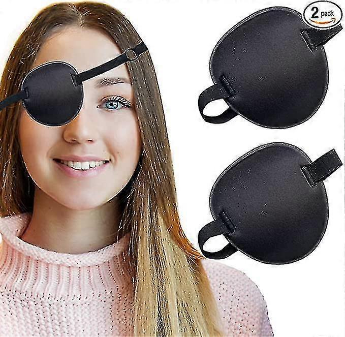 Adjustable Single Eye Patch Amblyopia Strabismus Correction Eye Patches 2 Pack