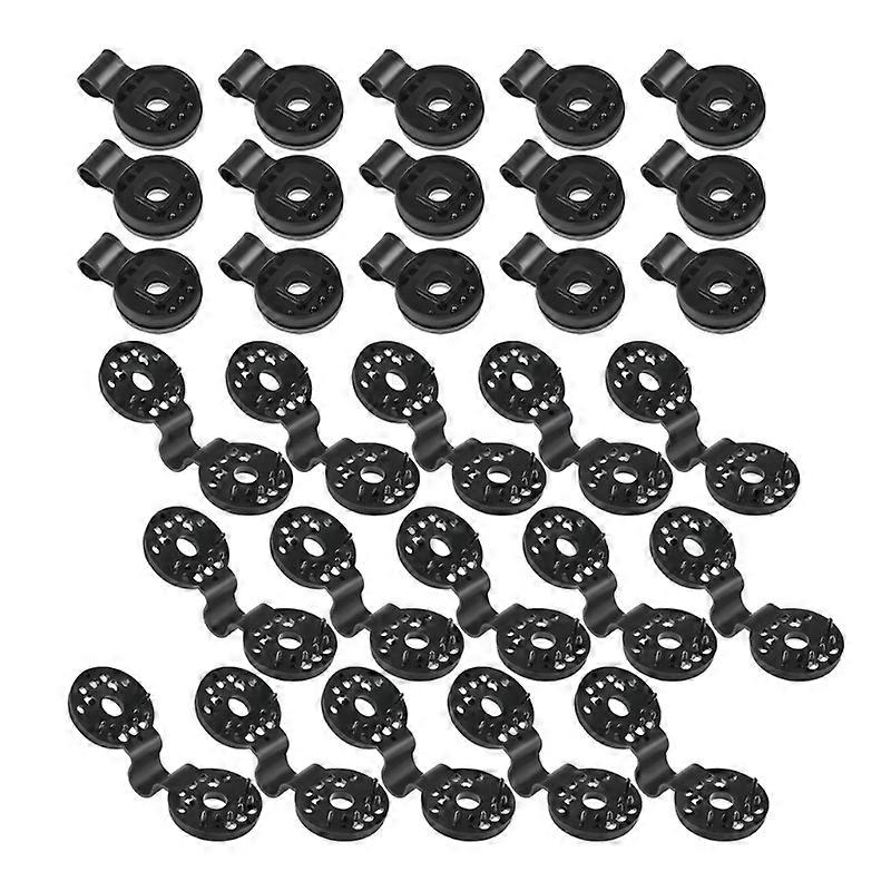 10/20/30Pcs Shade Cloth Plastic Clips Round Plastic Clips for Sun Shade Net
