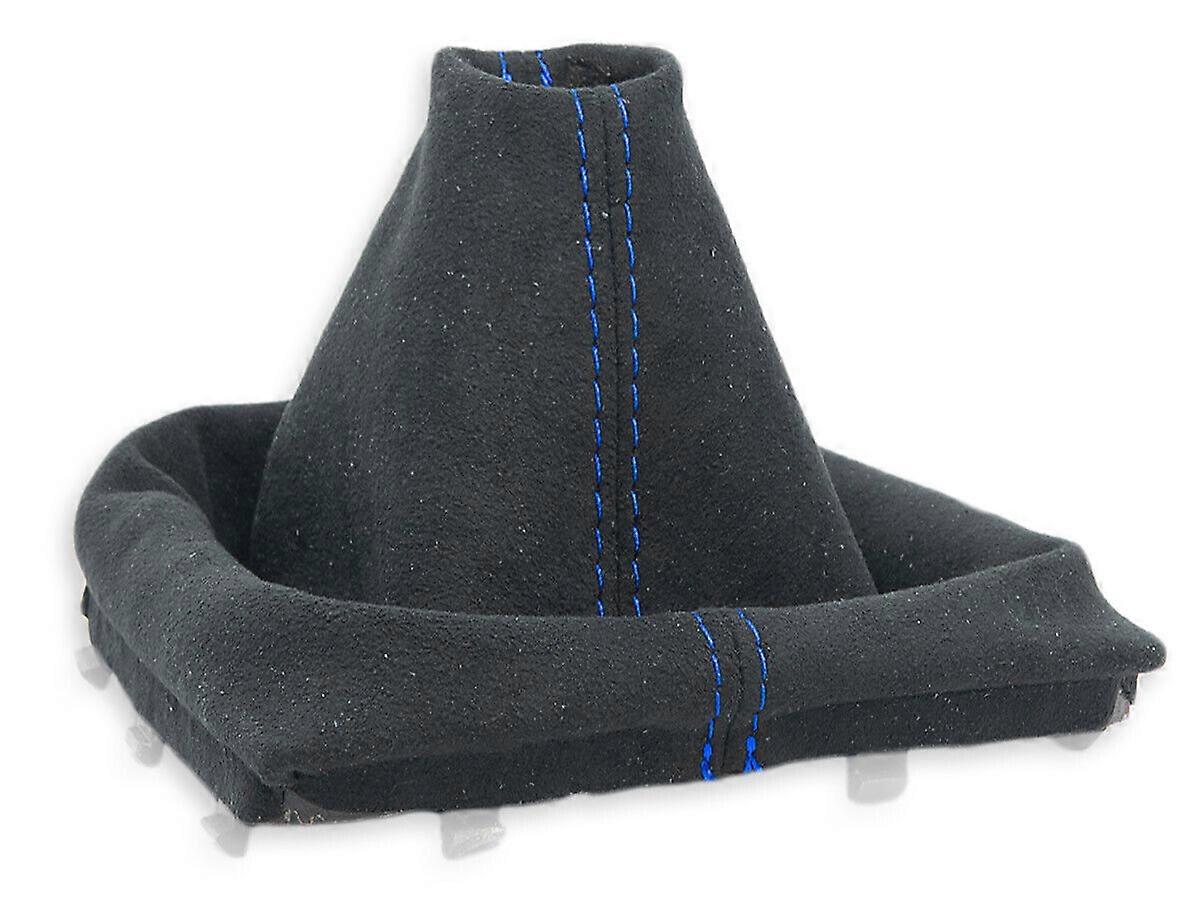 SWITCH BOOT FOR HYUNDAI i40 2011-2020 ALCANTARA SEAM DARK BLUE