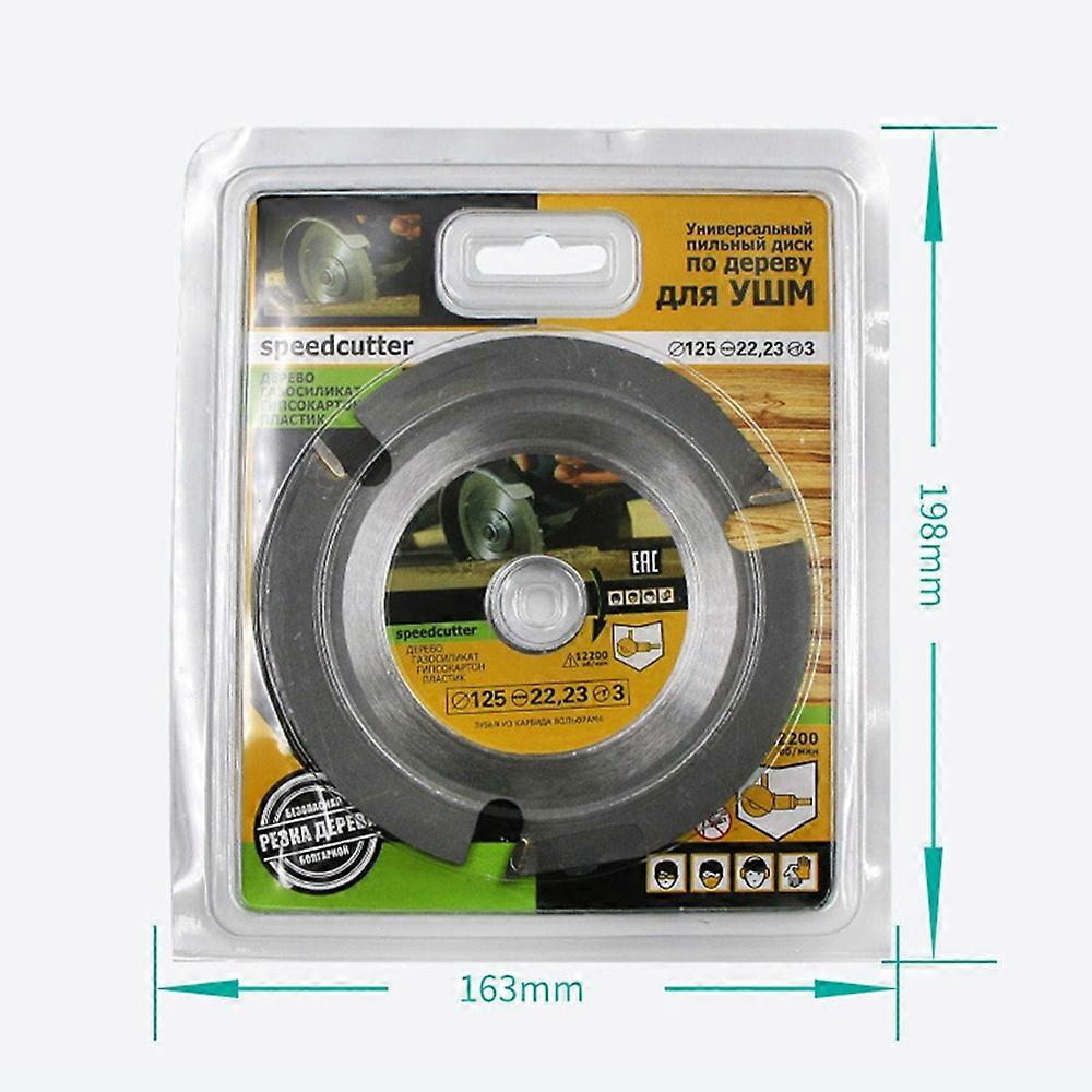 125 *3T Angle Grinder Cutting Disc Angle Grinder Cutting Blade Slotted