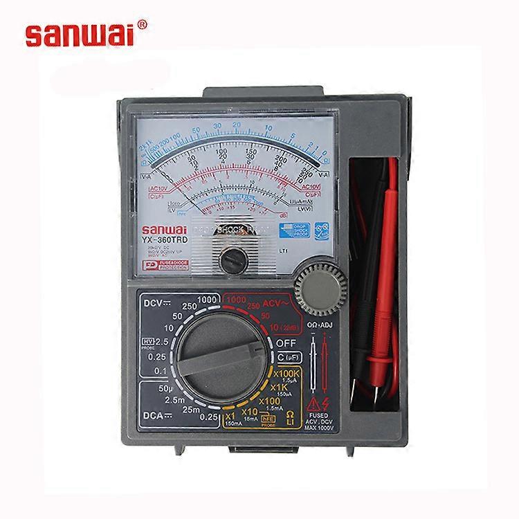 DE-960TR Range AC DC Pointer Type Analog Meter Multimeter Voltmeter Tester