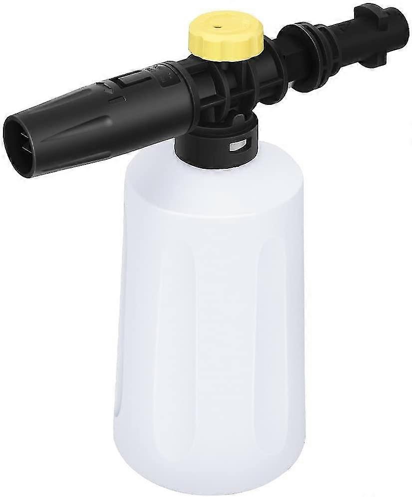 Foam Cannon For Karcher K2 K3 K4 K5 K6 K7, 750ml Foam Lance Snow Bottle With Adjustable Nozzle Accessory