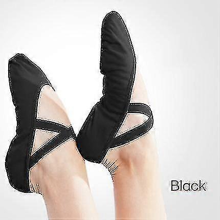 Kvinder Ballet Sko Dans Voksne Børn Ballet hjemmesko Soft Sole Professional Canvas Dance Training Sko til Ballet