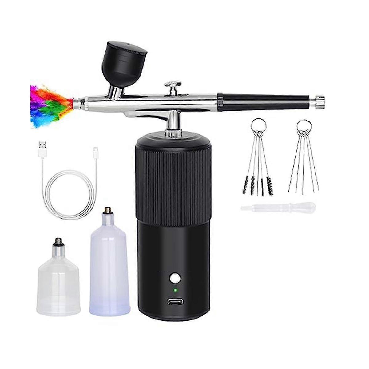 喷枪套件 - 可充电手持式喷枪压缩机，专业无绳自动喷枪，用于