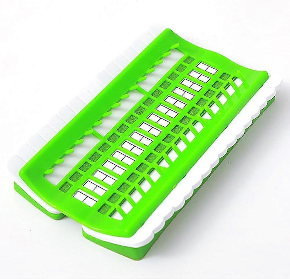 Embroidery Thread Organiser 30 Positions Floss Organizers Cross Stitch Thread Holder Row Line Classify Tools Green