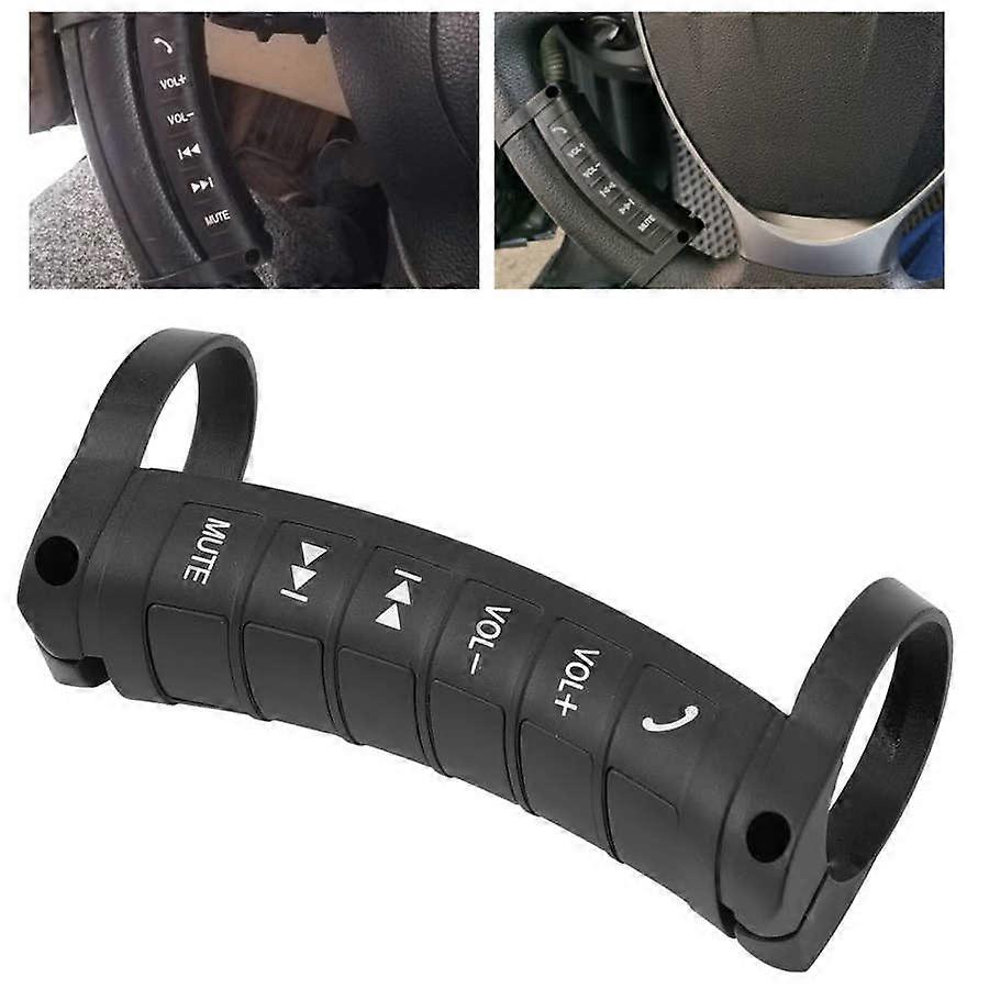 Multifunction Steering Wheel Button Remote Control Navigation 2 Din DVD Controller Universal ABS+PU Steering Wheel Controller