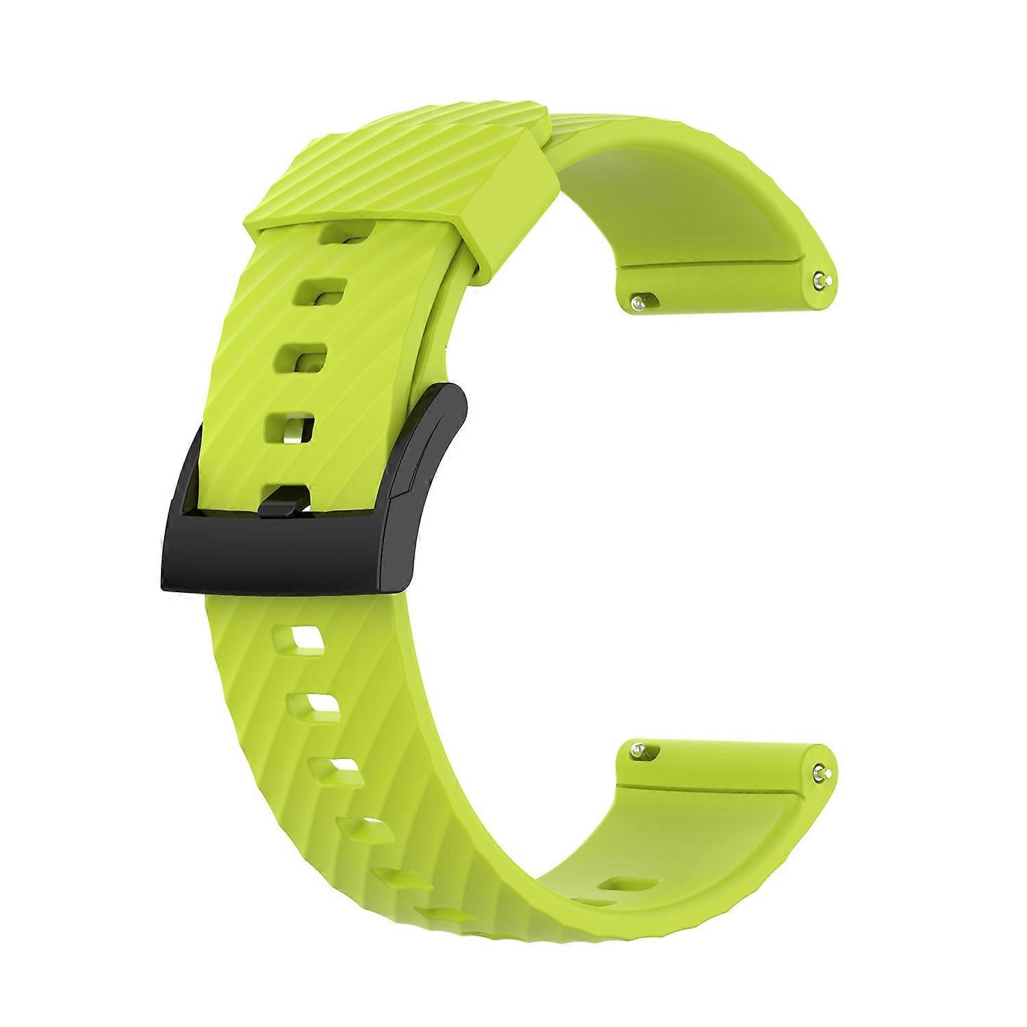 For Suunto 7 Solid Color Silicone Watchband