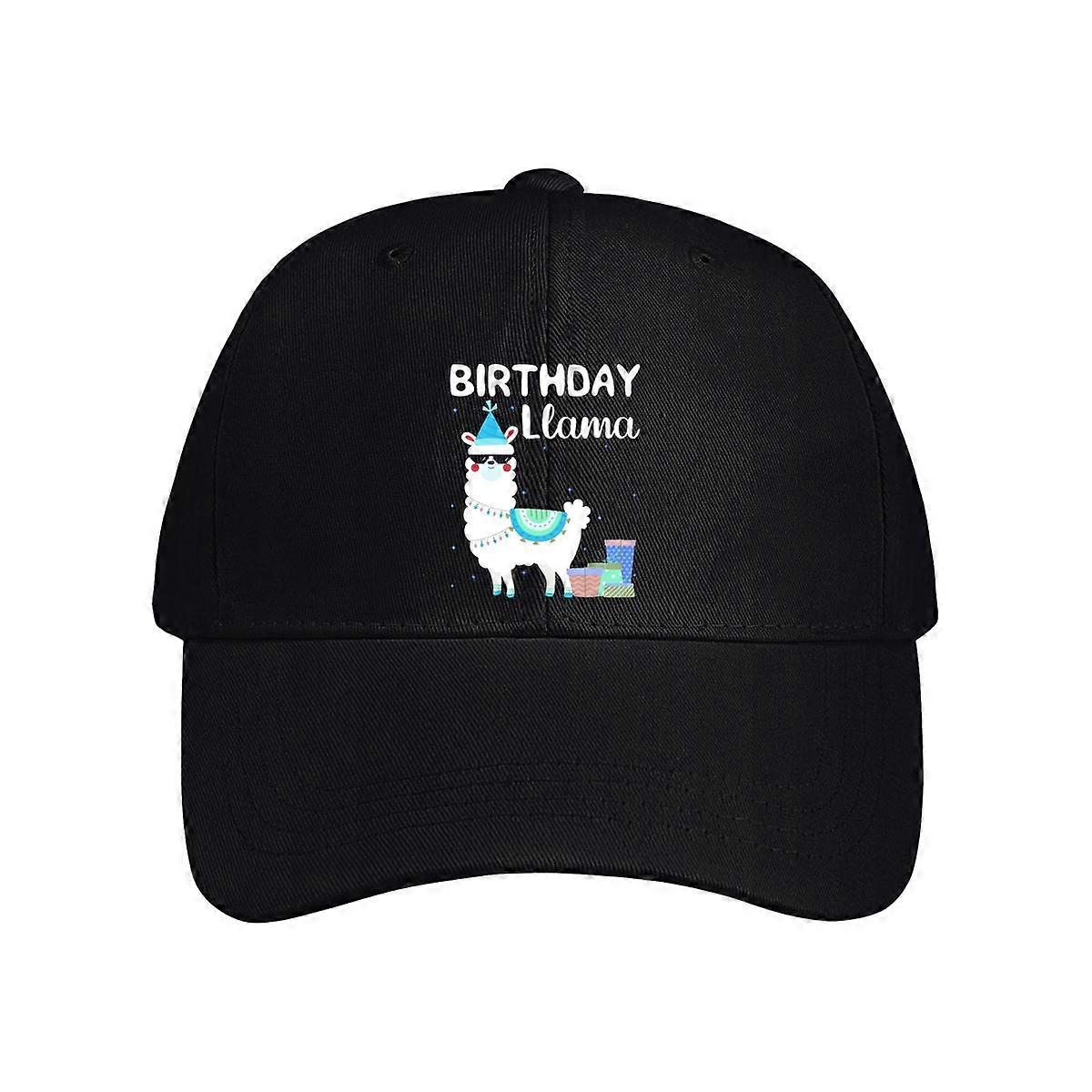 Birthday Llama Baseball Cap