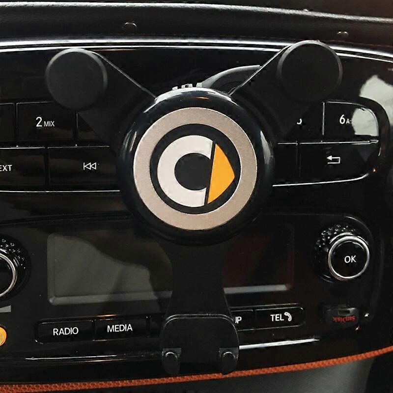 Staffa per cellulare per auto telaio di navigazione gravità Staffa per Mercedes Smart 453 Fortwo Forfour interno Cavalletto di ricarica