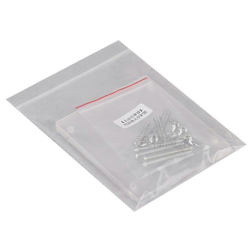 Crystal Card Flatten Device (Not Include Playing Card, Thicked) Magic Tricks Close Up Gimmick Prop Accessories Press Card Device