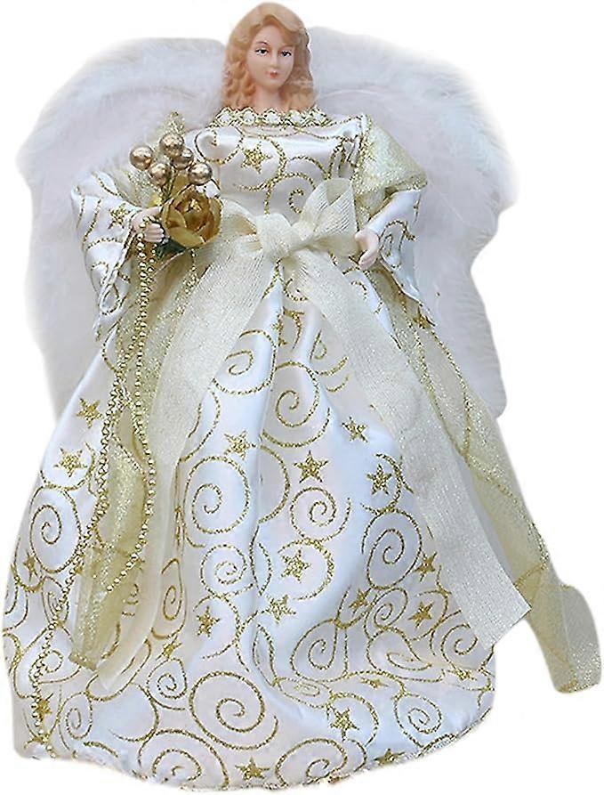 Joulukuusen latva | Jouluenkeli Tree Topper | Joulukuusen latva enkeliriipus | Joulukoristeet Enkelipatsas Tree Topper kotijuhliin