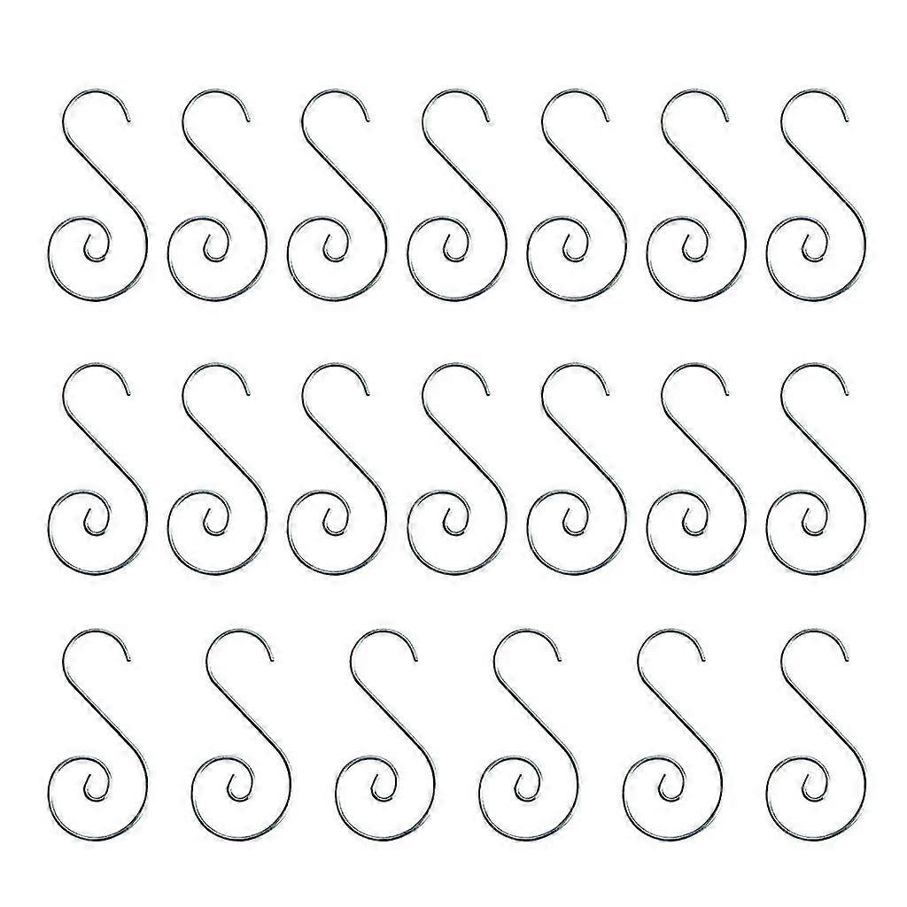 Christmas Tree S Shaped Hooks 20pcs/set Multipurpose Hanging Shelf