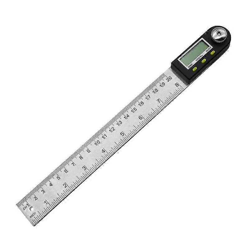 Digital Angle Measuring Scale Stainless Steel Angle Measuring Scale with Hold Function, Zero Reset, Auto-Off Function Plastic Angle Measuring Scale fo