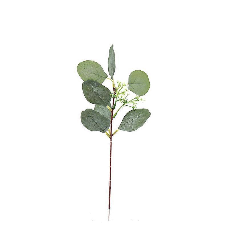 Simulation Eucalyptus Leaf Stems Eucalipto Branches Fake Plants For Wedding Home Living Room Decor Artificial Flower Money Leaf