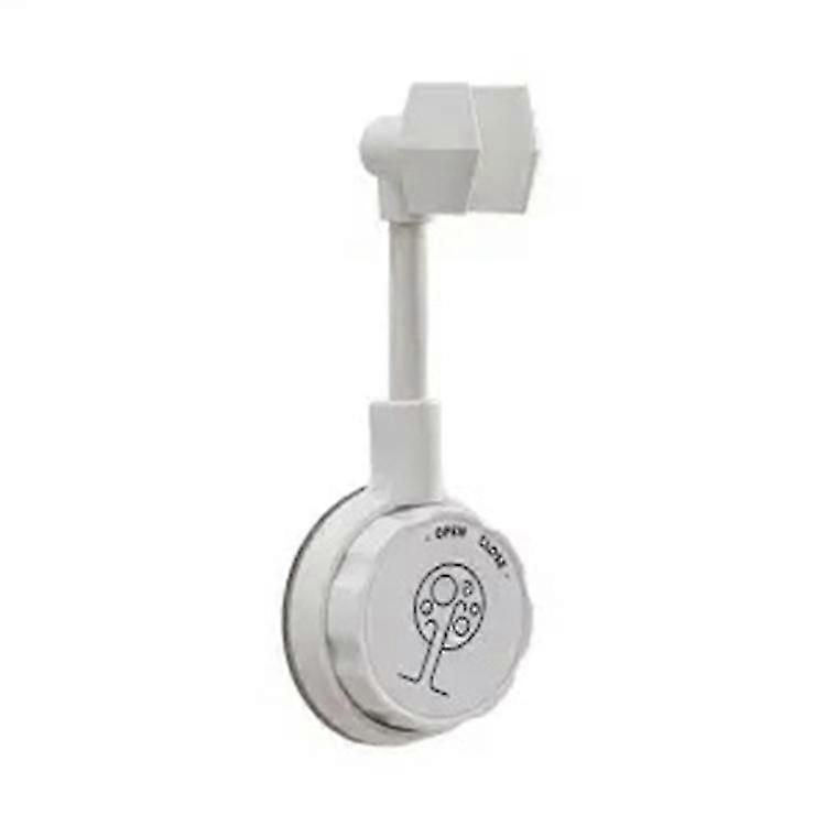 Creative Universal Creative Adjustable Shower Holder For Bathroom, White