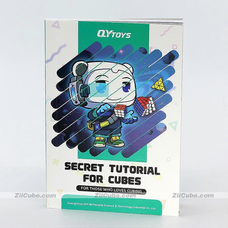 QiYi Cube Guide Secret Tutorial Book For Magic Cubes Easy Learning 2x2 3X3 4x4 Megaminx Skew Puzzle Cube Algorithm Notation Tips