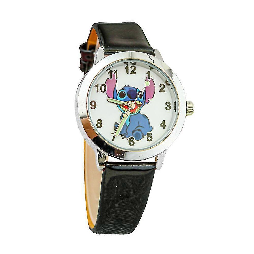 Children's Black Stitch Character Watch with Strap