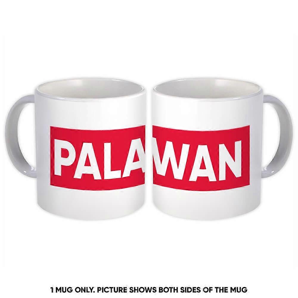 Gift Mug: Palawan Philippines Red