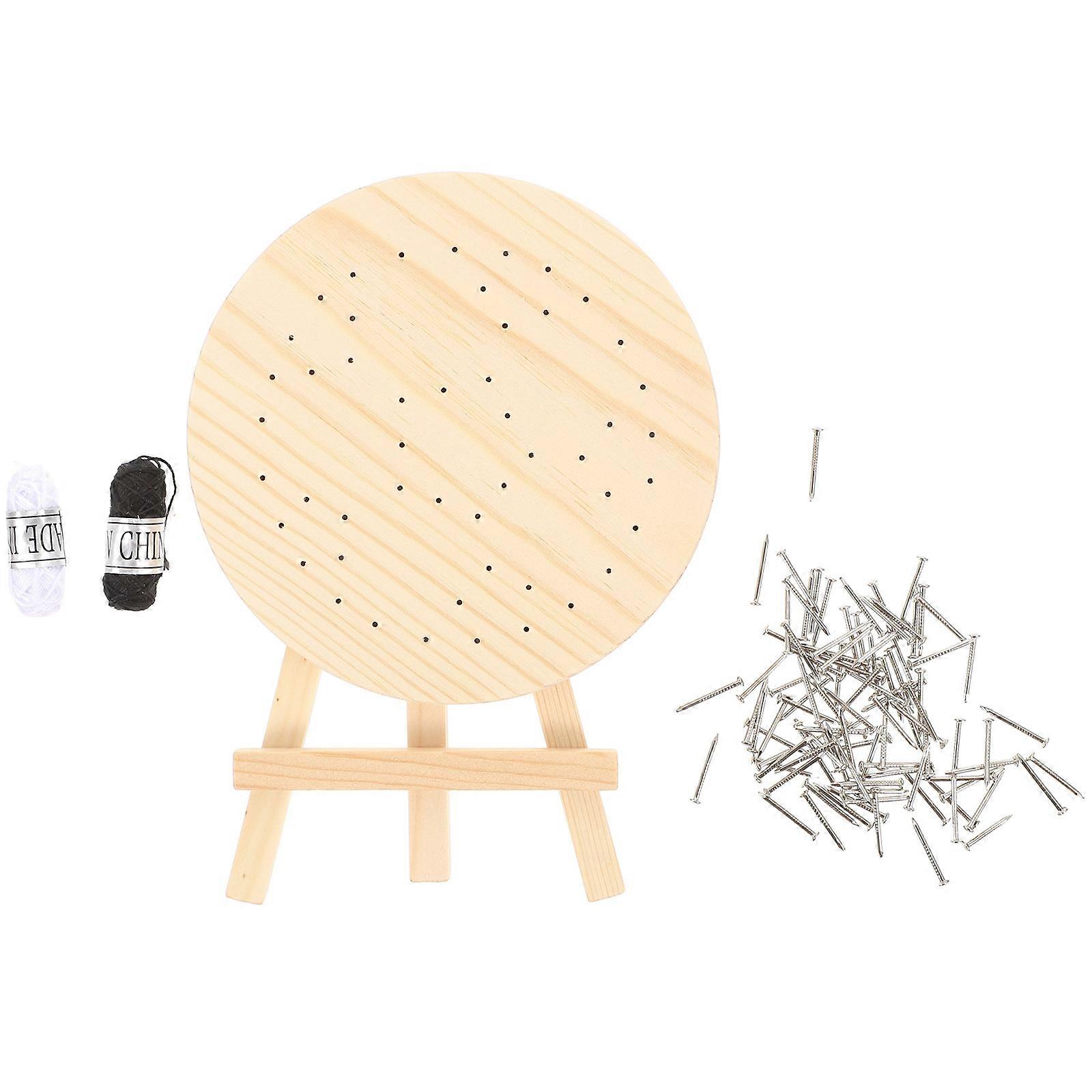 1 Set DIY Enroulement D’ongle String Matériel De Dessin Festival DIY String Art Kit