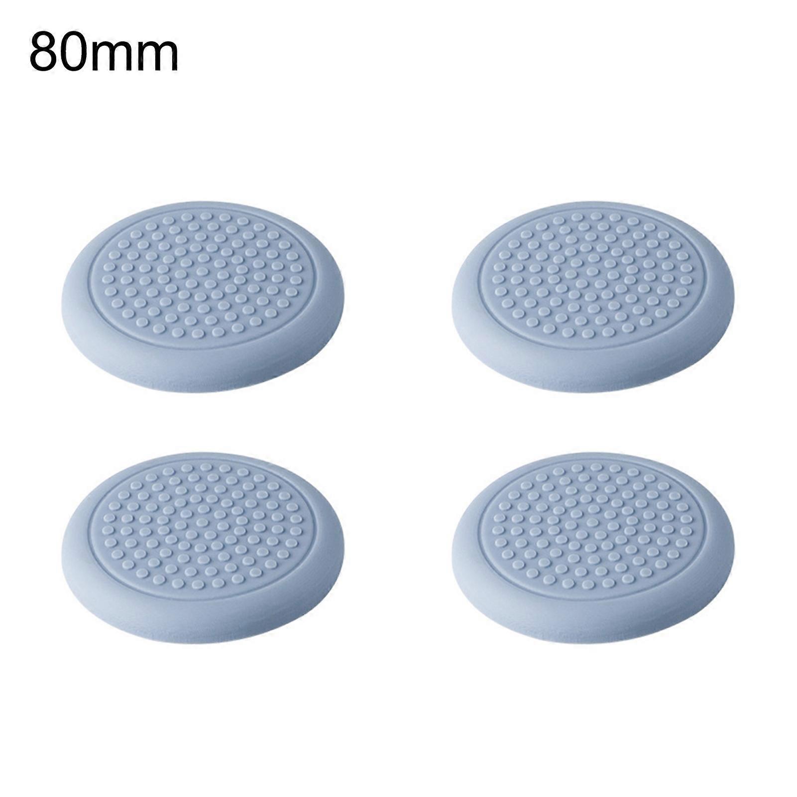 4/8Pcs Non Slip Mats Non Slip Anti-seismic Easy-operating Round Non-slip Surface Grip Pads for Wood Floor JIKAIX