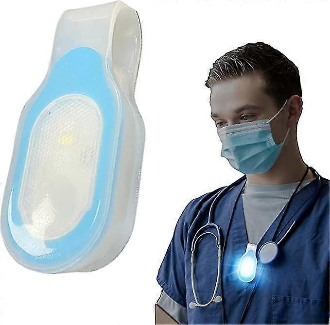 مصابيح LED قابلة للارتداء للممرضات مع مشبك مغناطيسي حر اليدين، للمشي لمسافات طويلة والكلاب والجري والأطباء